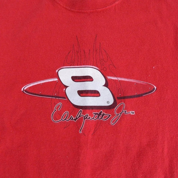 VTG Winners Circle Red Y2K Dale Earnhardt Jr Driver of the Budweiser Chevy  Tee - Picture 10 of 11